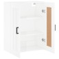 vidaXL Armario de pared madera ingeniería blanco brillo 69,5x34x90 cm vidaXL Armario de pared madera ingeniería blanco brillo 69,5x34x90 cm