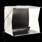 vidaXL Caja de luz estudio fotografía plegable LED blanco 40x34x37 cm vidaXL Caja de luz estudio fotografía plegable LED blanco 40x34x37 cm