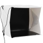 vidaXL Caja de luz estudio fotografía plegable LED blanco 40x34x37 cm vidaXL Caja de luz estudio fotografía plegable LED blanco 40x34x37 cm