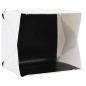 vidaXL Caja de luz estudio fotografía plegable LED blanco 40x34x37 cm vidaXL Caja de luz estudio fotografía plegable LED blanco 40x34x37 cm