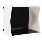 vidaXL Caja de luz estudio fotografía plegable LED blanco 40x34x37 cm vidaXL Caja de luz estudio fotografía plegable LED blanco 40x34x37 cm