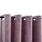 vidaXL Cortinas opacas anillas 2 pzas terciopelo rosa viejo 140x245 cm vidaXL Cortinas opacas anillas 2 pzas terciopelo rosa viejo 140x245 cm