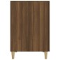 vidaXL Escritorio de madera contrachapada roble marrón 140x50x75 cm vidaXL Escritorio de madera contrachapada roble marrón 140x50x75 cm