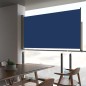 vidaXL Toldo lateral retráctil de jardín azul 160x300 cm vidaXL Toldo lateral retráctil de jardín azul 160x300 cm