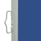 vidaXL Toldo lateral retráctil de jardín azul 160x300 cm vidaXL Toldo lateral retráctil de jardín azul 160x300 cm