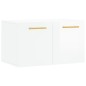 vidaXL Armario pared madera contrachapada blanco brillo 60x36,5x35 cm vidaXL Armario pared madera contrachapada blanco brillo 60x36,5x35 cm