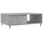vidaXL Mesa de centro madera de ingeniería gris hormigón 90x60x35 cm vidaXL Mesa de centro madera de ingeniería gris hormigón 90x60x35 cm