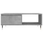 vidaXL Mesa de centro madera de ingeniería gris hormigón 90x60x35 cm vidaXL Mesa de centro madera de ingeniería gris hormigón 90x60x35 cm