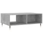 vidaXL Mesa de centro madera de ingeniería gris hormigón 90x60x35 cm vidaXL Mesa de centro madera de ingeniería gris hormigón 90x60x35 cm