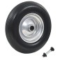 vidaXL Rueda de carretilla con eje macizo PU 4.00-8 390 mm vidaXL Rueda de carretilla con eje macizo PU 4.00-8 390 mm