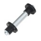 vidaXL Rueda de carretilla con eje macizo PU 4.00-8 390 mm vidaXL Rueda de carretilla con eje macizo PU 4.00-8 390 mm