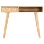 vidaXL Tocador de madera maciza de mango 100x50x76 cm vidaXL Tocador de madera maciza de mango 100x50x76 cm