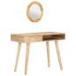 vidaXL Tocador de madera maciza de mango 100x50x76 cm vidaXL Tocador de madera maciza de mango 100x50x76 cm