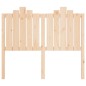 vidaXL Cabecero de cama madera maciza de pino 126x4x110 cm vidaXL Cabecero de cama madera maciza de pino 126x4x110 cm
