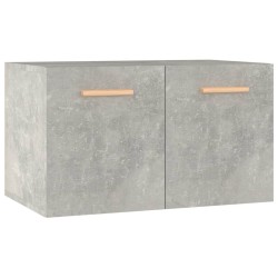 vidaXL Armario pared madera contrachapada gris hormigón 60x36,5x35 cm