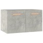vidaXL Armario pared madera contrachapada gris hormigón 60x36,5x35 cm vidaXL Armario pared madera contrachapada gris hormigón 60x36,5x35 cm