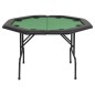 vidaXL Tablero de póker plegable en 2 octogonal verde 8 jugadores vidaXL Tablero de póker plegable en 2 octogonal verde 8 jugadores