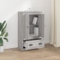 vidaXL Aparador de madera contrachapada gris Sonoma 60x35,5x103,5 cm vidaXL Aparador de madera contrachapada gris Sonoma 60x35,5x103,5 cm