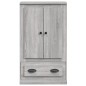 vidaXL Aparador de madera contrachapada gris Sonoma 60x35,5x103,5 cm vidaXL Aparador de madera contrachapada gris Sonoma 60x35,5x103,5 cm