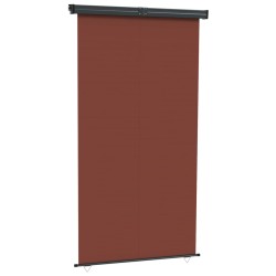 vidaXL Toldo lateral de balcón marrón 165x250 cm