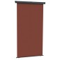 vidaXL Toldo lateral de balcón marrón 165x250 cm