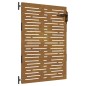 vidaXL Puerta de jardín acero corten diseño cuadrado 85x125 cm vidaXL Puerta de jardín acero corten diseño cuadrado 85x125 cm