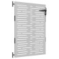 vidaXL Puerta de jardín acero corten diseño cuadrado 85x125 cm vidaXL Puerta de jardín acero corten diseño cuadrado 85x125 cm