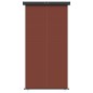 vidaXL Toldo lateral de balcón marrón 165x250 cm
