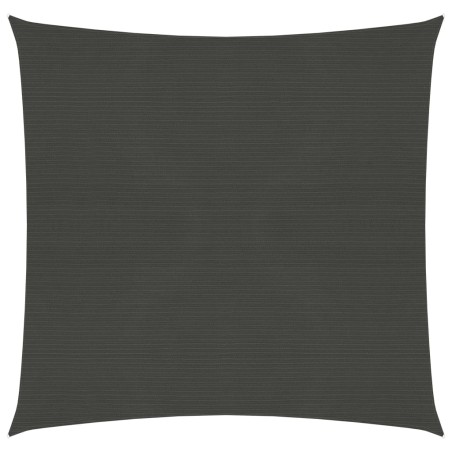 vidaXL Toldo de vela gris antracita HDPE 160 g/m² 2,5x2,5 m