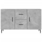 vidaXL Aparador de madera de ingeniería gris hormigón 100x36x60 cm vidaXL Aparador de madera de ingeniería gris hormigón 100x36x60 cm