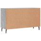 vidaXL Aparador de madera de ingeniería gris hormigón 100x36x60 cm vidaXL Aparador de madera de ingeniería gris hormigón 100x36x60 cm