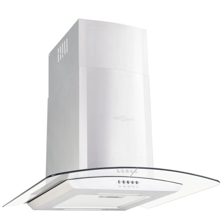 vidaXL Campana extractora de pared 60 cm acero inoxidable 756 m³/h LED