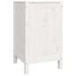 vidaXL Baúl para la colada madera maciza de pino blanco 44x44x76 cm vidaXL Baúl para la colada madera maciza de pino blanco 44x44x76 cm