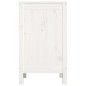 vidaXL Baúl para la colada madera maciza de pino blanco 44x44x76 cm vidaXL Baúl para la colada madera maciza de pino blanco 44x44x76 cm