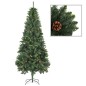vidaXL Árbol de Navidad artificial con piñas verde 210 cm vidaXL Árbol de Navidad artificial con piñas verde 210 cm