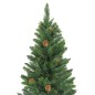 vidaXL Árbol de Navidad artificial con piñas verde 210 cm vidaXL Árbol de Navidad artificial con piñas verde 210 cm