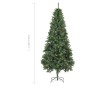 vidaXL Árbol de Navidad artificial con piñas verde 210 cm vidaXL Árbol de Navidad artificial con piñas verde 210 cm