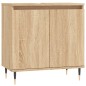 vidaXL Set de muebles de baño 3 pzas madera contrachapada roble sonoma vidaXL Set de muebles de baño 3 pzas madera contrachapada roble sonoma