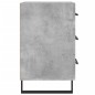 vidaXL Mesita de noche madera de ingeniería gris hormigón 40x40x66 cm vidaXL Mesita de noche madera de ingeniería gris hormigón 40x40x66 cm