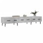 vidaXL Mueble para TV madera de ingeniería gris hormigón 150x36x30 cm