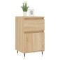 vidaXL Aparadores 2 uds madera de ingeniería roble Sonoma 40x35x70 cm vidaXL Aparadores 2 uds madera de ingeniería roble Sonoma 40x35x70 cm