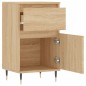 vidaXL Aparadores 2 uds madera de ingeniería roble Sonoma 40x35x70 cm vidaXL Aparadores 2 uds madera de ingeniería roble Sonoma 40x35x70 cm
