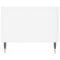 vidaXL Mesa de centro madera contrachapada blanco brillo 102x50x40 cm vidaXL Mesa de centro madera contrachapada blanco brillo 102x50x40 cm