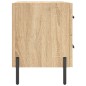 vidaXL Mesita noche 2 uds madera ingeniería roble Sonoma 40x35x47,5 cm vidaXL Mesita noche 2 uds madera ingeniería roble Sonoma 40x35x47,5 cm