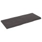vidaXL Tablero mesa madera tratada borde vivo marrón 140x60x(2-6) cm vidaXL Tablero mesa madera tratada borde vivo marrón 140x60x(2-6) cm