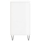 vidaXL Aparador de madera contrachapada blanco brillante 60x35x70 cm vidaXL Aparador de madera contrachapada blanco brillante 60x35x70 cm