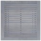 vidaXL Mesa de comedor de jardín madera maciza acacia gris 88x88x74 cm vidaXL Mesa de comedor de jardín madera maciza acacia gris 88x88x74 cm