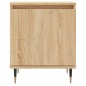 vidaXL Mesitas noche 2 uds madera ingeniería roble Sonoma 40x30x50 cm vidaXL Mesitas noche 2 uds madera ingeniería roble Sonoma 40x30x50 cm