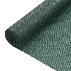 vidaXL Red de privacidad HDPE verde 1,2x50 m 75 g/m² 
