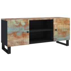 vidaXL Mueble de TV madera maciza reciclada 105x33x46 cm